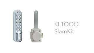 DampD Technologies CodeLocks KL1000 Classic SlamKit  All Security Equipment [upl. by Avigdor]