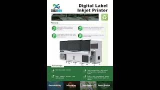 Digital Label Inkjet Printer [upl. by Htederem]