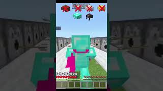 Which armour defends Arrows minecraft trending gaming shorts [upl. by Lav]