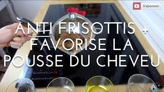 DIY  SHAMPOING SOLIDE ANTIFRISOTTIS QUI FAVORISE LA POUSSE DU CHEVEU [upl. by Oker]