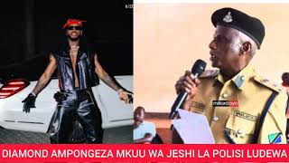 DIAMOND PLATNUMZ AMPONGEZA MKUU WA JESHI LA POLISI WILAYANI LUDEWA NJOMBE ZUCHU AMJIBU DIAMOND [upl. by Tnecniv561]