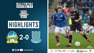 Match Highlights I Linfield 20 Ballymena United [upl. by Adnopoz]