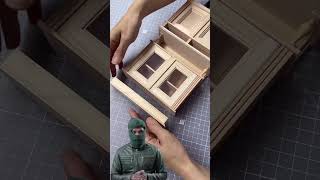 Amazing Creative miniature Wood Art art miniature woodworking [upl. by Ephram880]