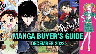 Manga Buyers Guide  Notable New Releases for December 2023 [upl. by Arnaud]