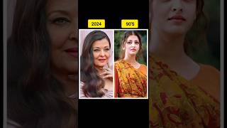 Bollywood actresses 90S VS 2024 Looks bollywood shorts viral [upl. by Blandina654]