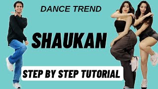 Shaukan Reels Dance Trend Tutorial  Shaukan Janhvi Kapoor Dance Tutorial [upl. by Elleinwad]