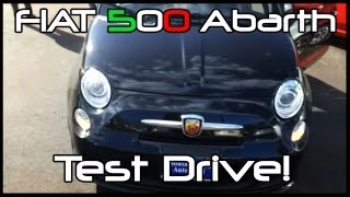 FIAT 500 Abarth Test Drives [upl. by Hajin]