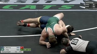 HWT Cory Day Binghamton vs Santino Morina Drexel [upl. by Oleta422]