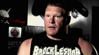 In an exclusive interview Brock Lesnar explains why he came back to WWE [upl. by Wendye118]