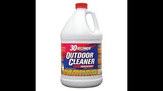 30 Seconds Outdoor Cleaner Review [upl. by Eenahs90]