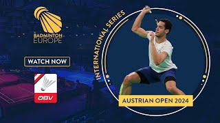 Qualifications  Court 1  Austrian Open 2024 [upl. by Pansir]