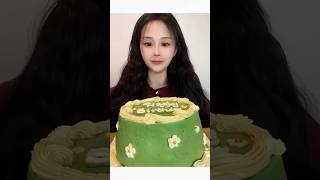 full creamy cake eatingMatch cake eating asmr mukbang cake eatingshow dessertmukbang dessert [upl. by Harutek639]