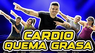 🔥 RUTINA de cardio para ADELGAZAR TODO EL CUERPO🔥CARDIO QUEMA GRASA SIN SALTOS [upl. by Onairpic46]