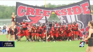 Highlights Creekside beats rival Bartram Trail 4942 for the first time since 2014 [upl. by Atrim173]