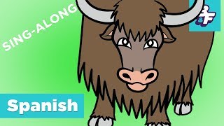 Beginner Spanish Verb Conjugation SingAlong Song  BASHO amp FRIENDS 4k Learning  Verbos [upl. by Dag]