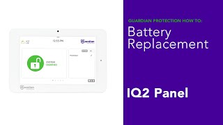 How to Replace the Battery for a Qolsys IQ2 Security Panel [upl. by Jegar]