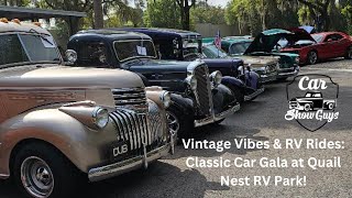 Vintage Vibes amp RV Rides Classic Car Gala at Quail Nest RV Park carshow classiccars [upl. by Weihs]