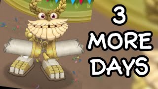 3 DAYS UNTIL 40 GOLD EPIC WUBBOX BUZZINGA  MORE COMING  My Singing Monsters Live Stream [upl. by Bakemeier]