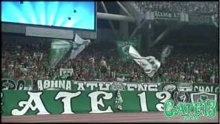 PANATHINAIKOS  malaga 2882012  Gate13gr [upl. by Young512]