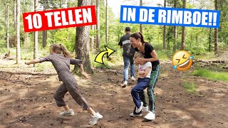 SLAPPE LACH MET DIT HILARISCHE BUITEN SPEL 10 Tellen In De Rimboe ♥DeZoeteZusjes♥ [upl. by Gnurt907]