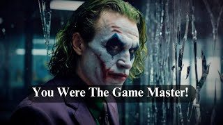 They Thought They Played You But You Were the Mastermind  Joker Motivational Speech [upl. by Ahsinrad]