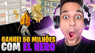 GANHEI 50 MILHÕES COM EL HERO ELGATO [upl. by Grishilde]