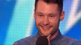 Calum Scott  Britains Got Talent 2015 Audition week 1 [upl. by Eyssej]