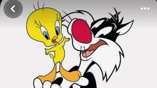 how to draw tweety bird and sylvestereasy cartoon drawing step by step water colour [upl. by Yniar]