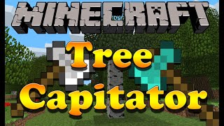 TreeCapitator Mod 112211121710 For Minecraft  Review [upl. by Keheley]