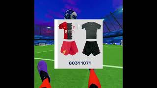 VRFS Jersey codes Liverpool edition fifa gtag footballgame sportsgame vr soccer ￼￼ [upl. by Itsuj328]