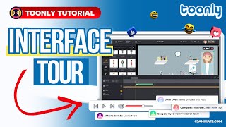 How to use the Toonly Interface  Creating Your First Animated Explainer Video  Toonly Tutorials [upl. by Zoarah]