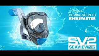 Seaview 180 SV2 Full Face Snorkel Mask [upl. by Betteann]