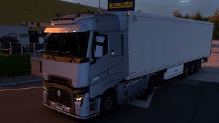 Livraison de VIANDE DE POULET en GRECE EURO TRUCK SIMULATOR 2 🚛 [upl. by Schuler]