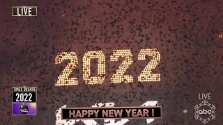 The 2022 New Years Countdown from New York City [upl. by Binette775]