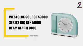 How to Operate the Westclox Source 43000 Series Big Ben Moon Beam Alarm Clock  User Manual Guide [upl. by Kosey823]