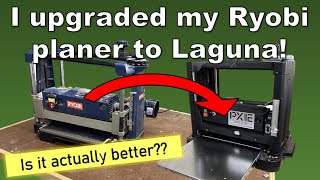 Laguna PX12 Benchtop Thickness Planer Review How can it be worse than a Ryobi [upl. by Nitsirc]