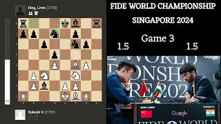 Ding vs GUKESH  World Chess Championship Highlights  Game 15 chess chessgame chesschampionship [upl. by Animehliw597]