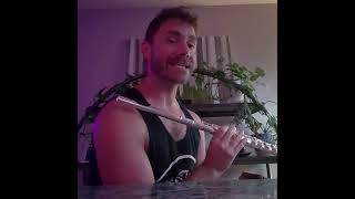 Double Tonguing Practice on Flute [upl. by Odrarej]