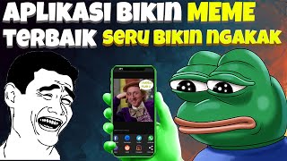 5  Aplikasi Bikin Meme  Untuk  Cara Buat Meme di Hp [upl. by Sacha]