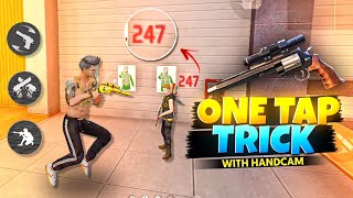 “M500” SECRET ONE TAP TRICK  WITH HANDCAM   only red number one tap trick 🔥 [upl. by Aerdnaxela238]