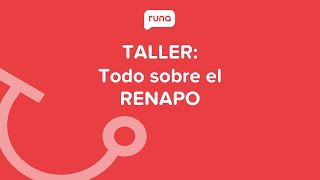 Taller Todo sobre el RENAPO  Runahrcom [upl. by Cnahc455]