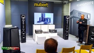 Nubert nuVero 170 HiFi Speakers nuPower A nuControl 2  Munich High End 2019 [upl. by Perusse]