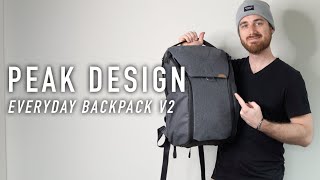 The bag is a GAME CHANGER  Peak Design Everyday Backpack V2 In Depth Review [upl. by Vanessa75]