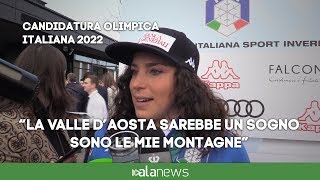 Brignone quotOlimpiadi in Italia sarebbero un sognoquot [upl. by Eceinart5]