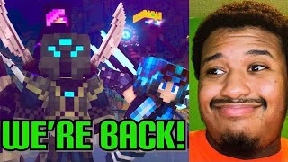 quotGoodbyequot  A Minecraft Original Music Video ♪ by Rainimator REACTION [upl. by Odranar]