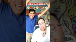 Feliz cumpleaños 🎉🎁🎂 shortscomedy comediante humor subscribe [upl. by Clayson]