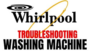 F5 E3 Error Code Whirlpool Washer Troubleshooting and DIY Repair Guide [upl. by Oniliuqnart]