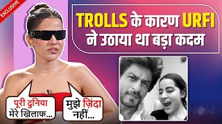 Urfi Javeds STRONG Reaction On Paid Media Fame Like Shah Rukh Khan Trolling amp More [upl. by Adalia]