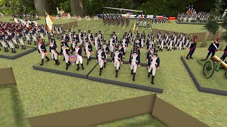 The Epic Battle of Waterloo for quotCommands and Colors Napoleonicsquot [upl. by Anelac]