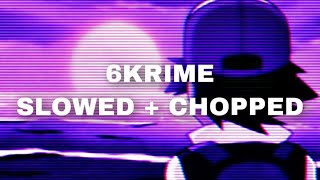 NLE CHOPPA  BIRDBOY SLOWEDCHOPPED by 6KRIME [upl. by Brinn]